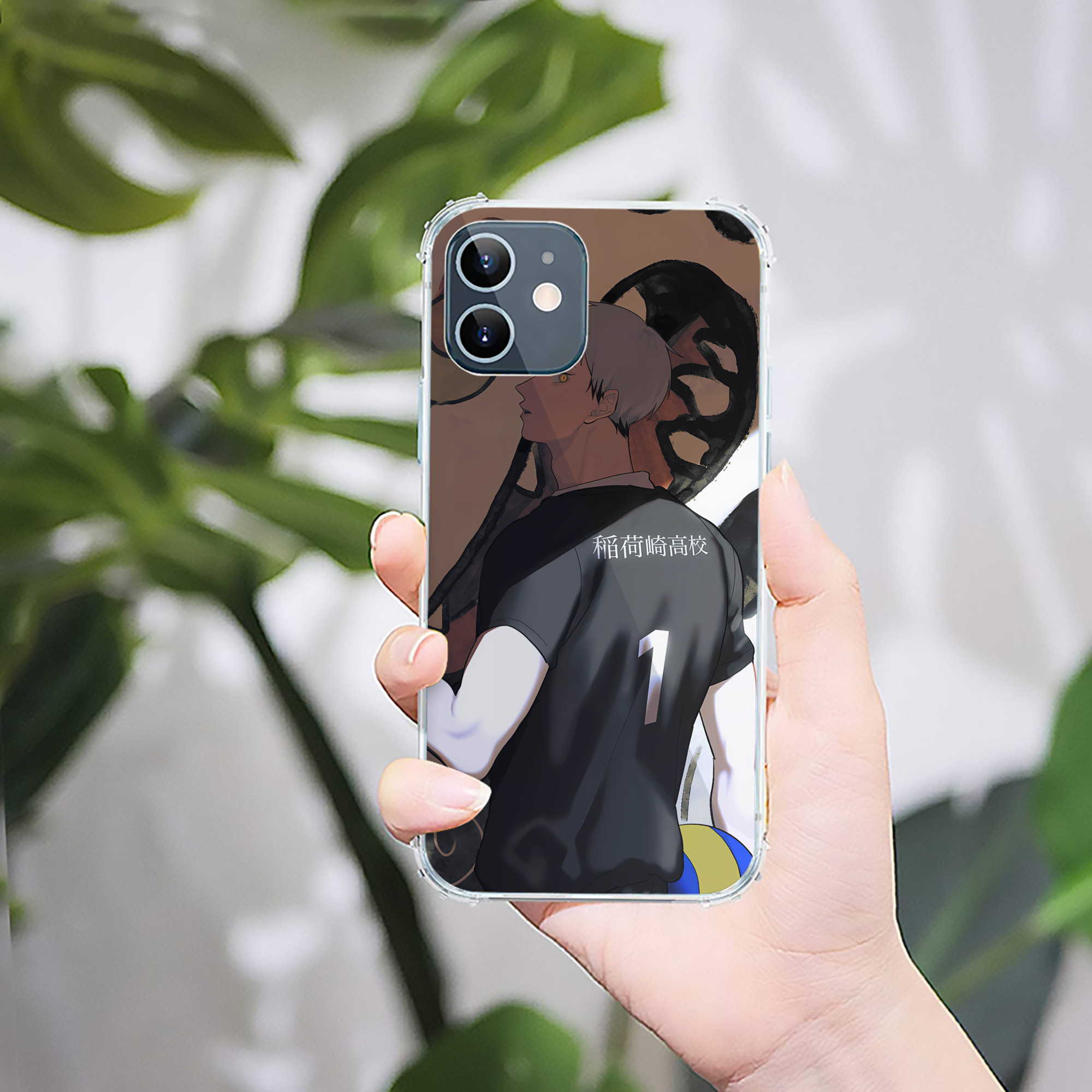 （画像用） ハイキュー!! Haikyu!! 【iPhone 12シリーズ対応】透明スマホケース（クリアソフトケース）